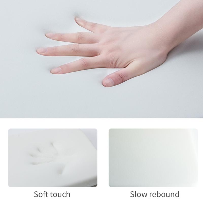 Ergonomic Memory Foam Seat Cushion Office Chair Car Seat Pad Breathable Design For Long Sitting Comfort & Lumbar Support