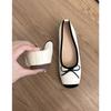 Height-increasing Shoes Ballet Shoes Women's Shallow-mouthed Single Shoes On One Foot