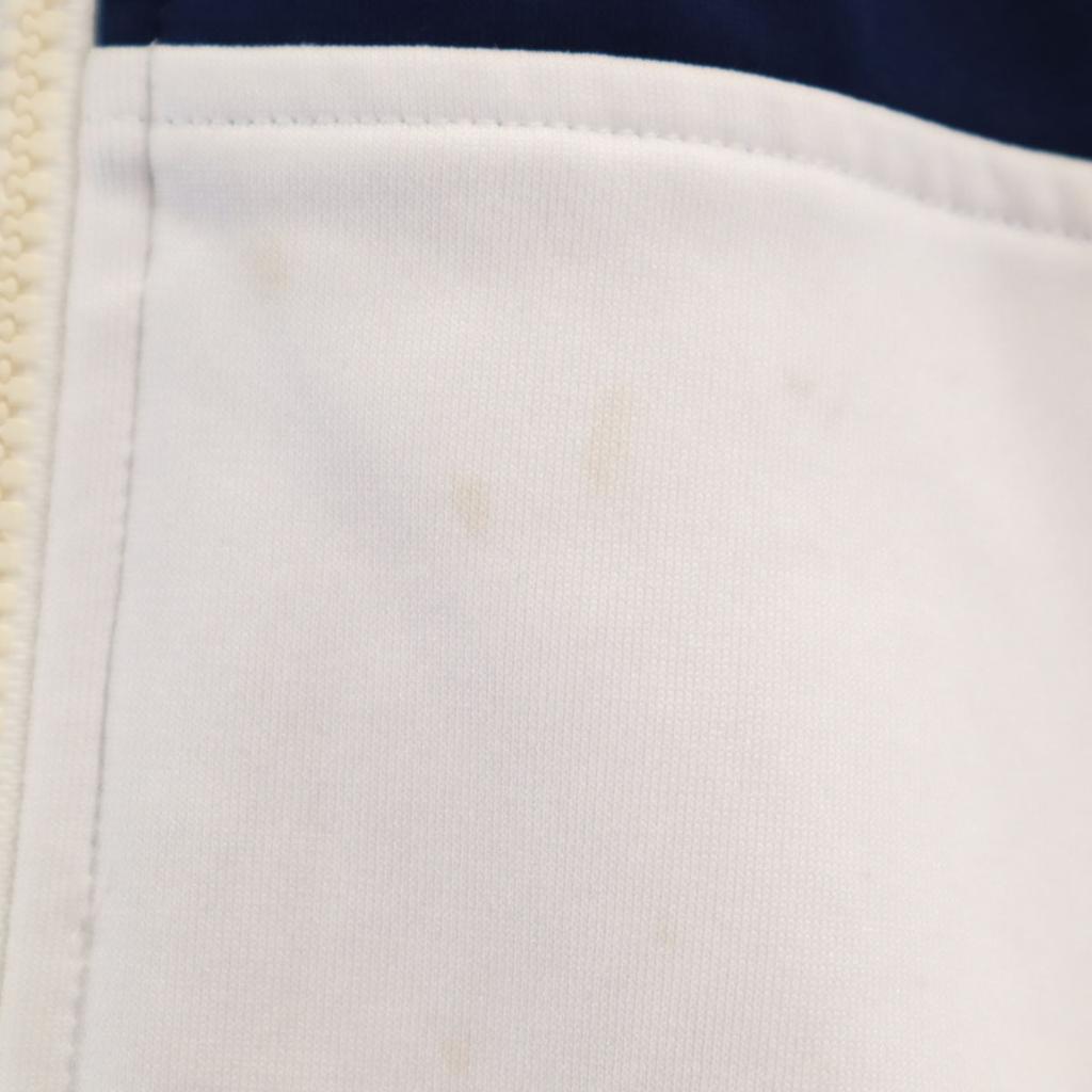 adidas 70s West German Tag Vintage Track jacket M white Descente jersey Men's Used