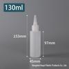 PE Dropper Bottle with Pointed Mouth for Glue and Pigment Dispensing