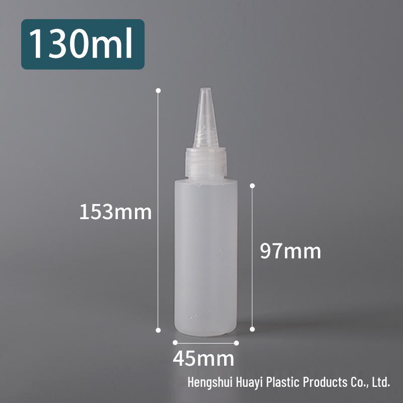 PE Dropper Bottle with Pointed Mouth for Glue and Pigment Dispensing