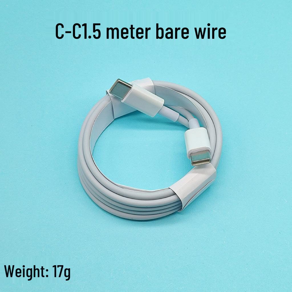 Compatible with Apple 20W/30W PD Charger: Certified Fast Charging Cable & Charging Head Set