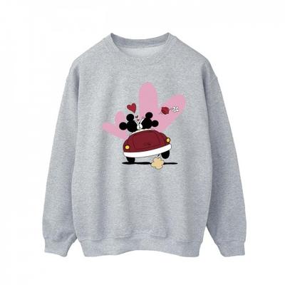 Mens Mickey Mouse Car Print Sweatshirt