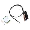 AX201NGW WiFi Card M.2 Interface 2.4Ghz 5Ghz 3000Mbps WiFi 6 Wireless Card for Win10 11 External