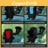 Car Phone Holder With Suction Mount For Heavy Duty Vehicles And Excavators