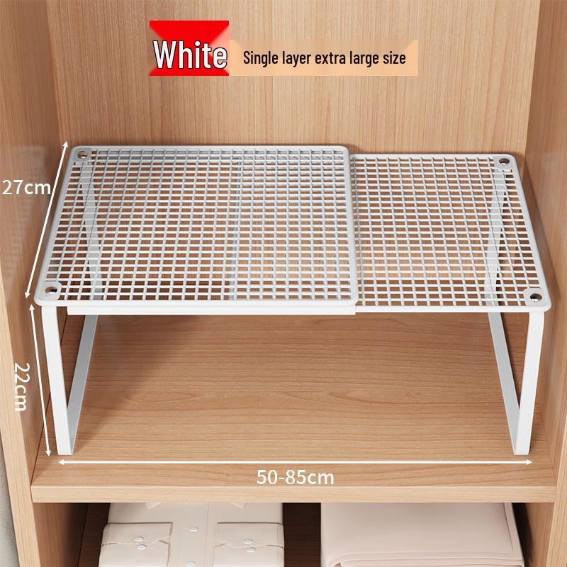 Retractable Wardrobe Storage Rack for Underwear and Cabinet Organization