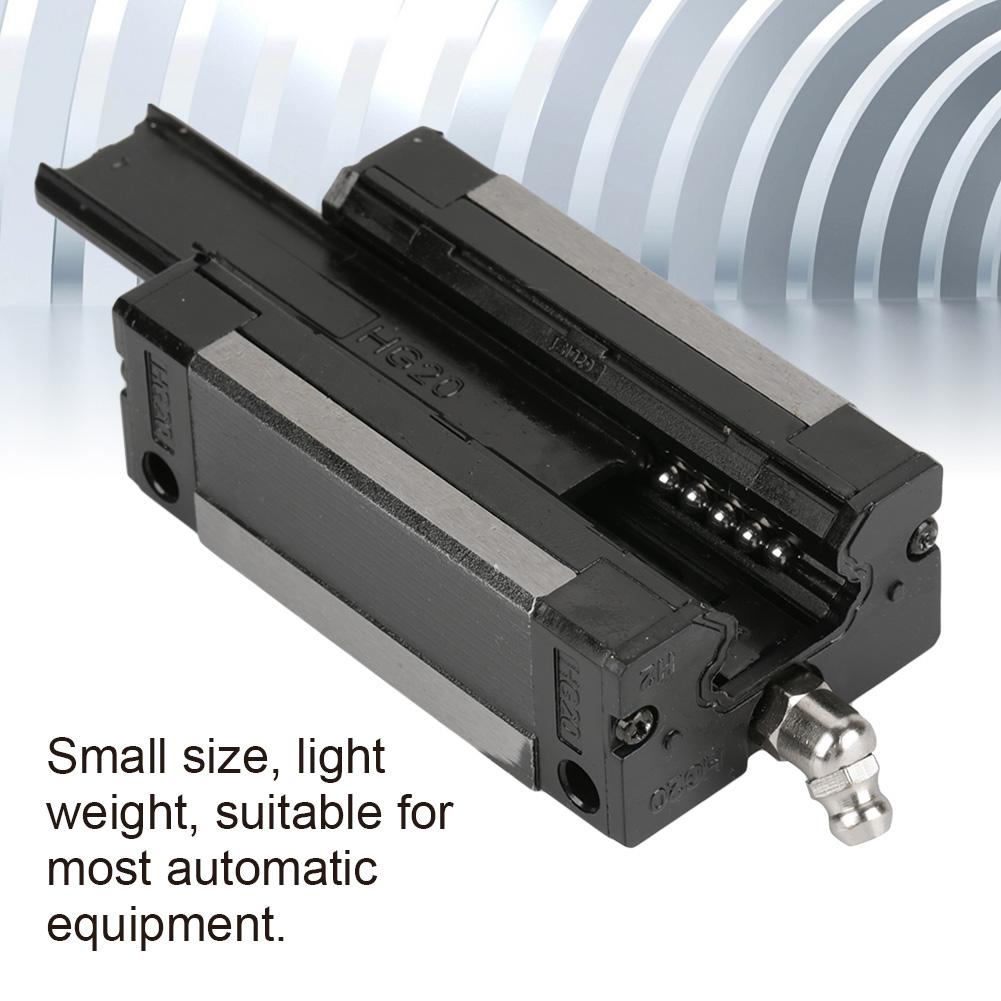 2 adet Ray Bloğu 20mm Ray Kılavuzu CNC için Taşıyıcı Kaydırıcı
