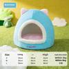 Autumn and Winter Cat Funny Cute Cartoon Little Frog Cat Nest Teddy Small Dog Dog Warm Windproof Pet Nest