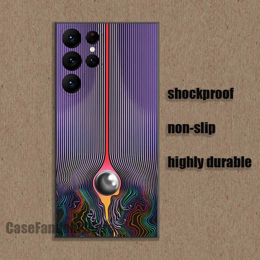 

Психоделическое искусство Tame Impala для Samsung S26, S25, S24, S21, S22, S23, S30, Ultra, S20, Plus, Fe, Lite, 5G Черный чехол для телефона Samsung S26ULTRA