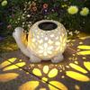 Solar Powered Outdoor Statue with Light Garden Sculpture Decorative Landscape Light for Yard Patio Lawn Outdoor Home Decoration