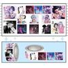 500Pcs/Roll Anime Kpop Demon Hunters Stickers Diy Scrapbooking Phone Luggage Skateboard Waterproof Decal Child Toy Gift