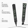 Misiou Beauty Double-ended Seal Eyeliner, Quick-drying, Waterproof, Long-lasting, Non-smudged, Ultra-fine 2-in-1 Eyeliner Liquid Pen for Open Corners