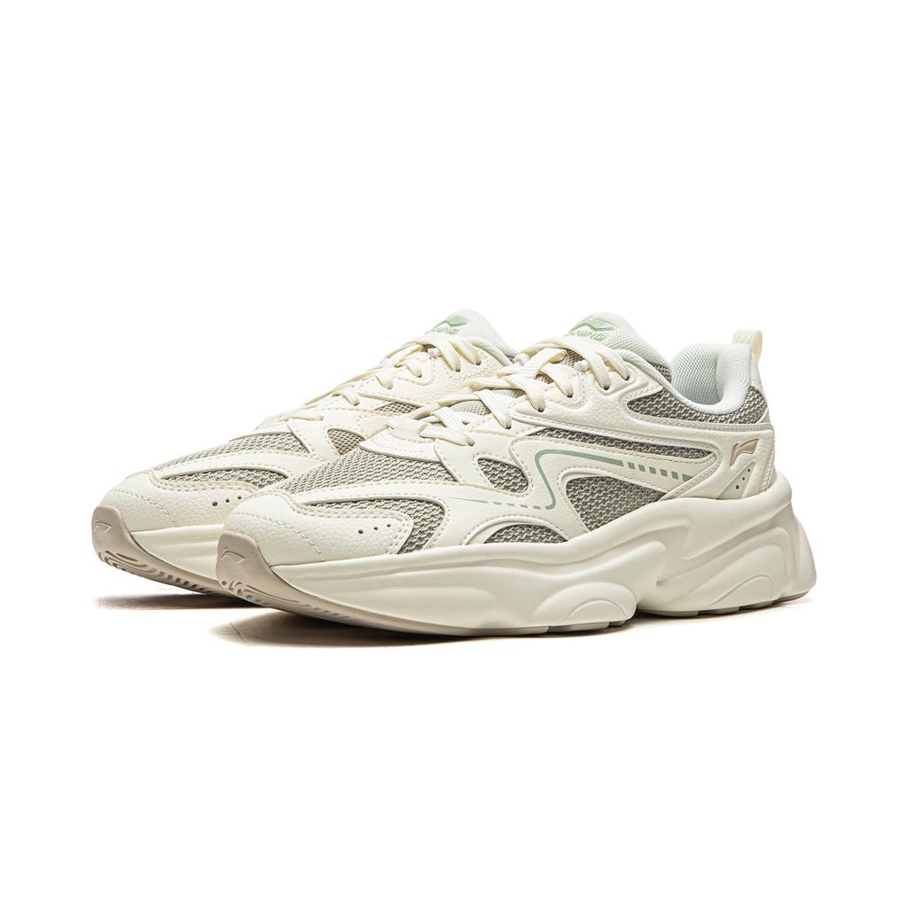Li Ning Milk Coconut Cushioning Rebound Low top Casual Shoes Women's AGCW118-2