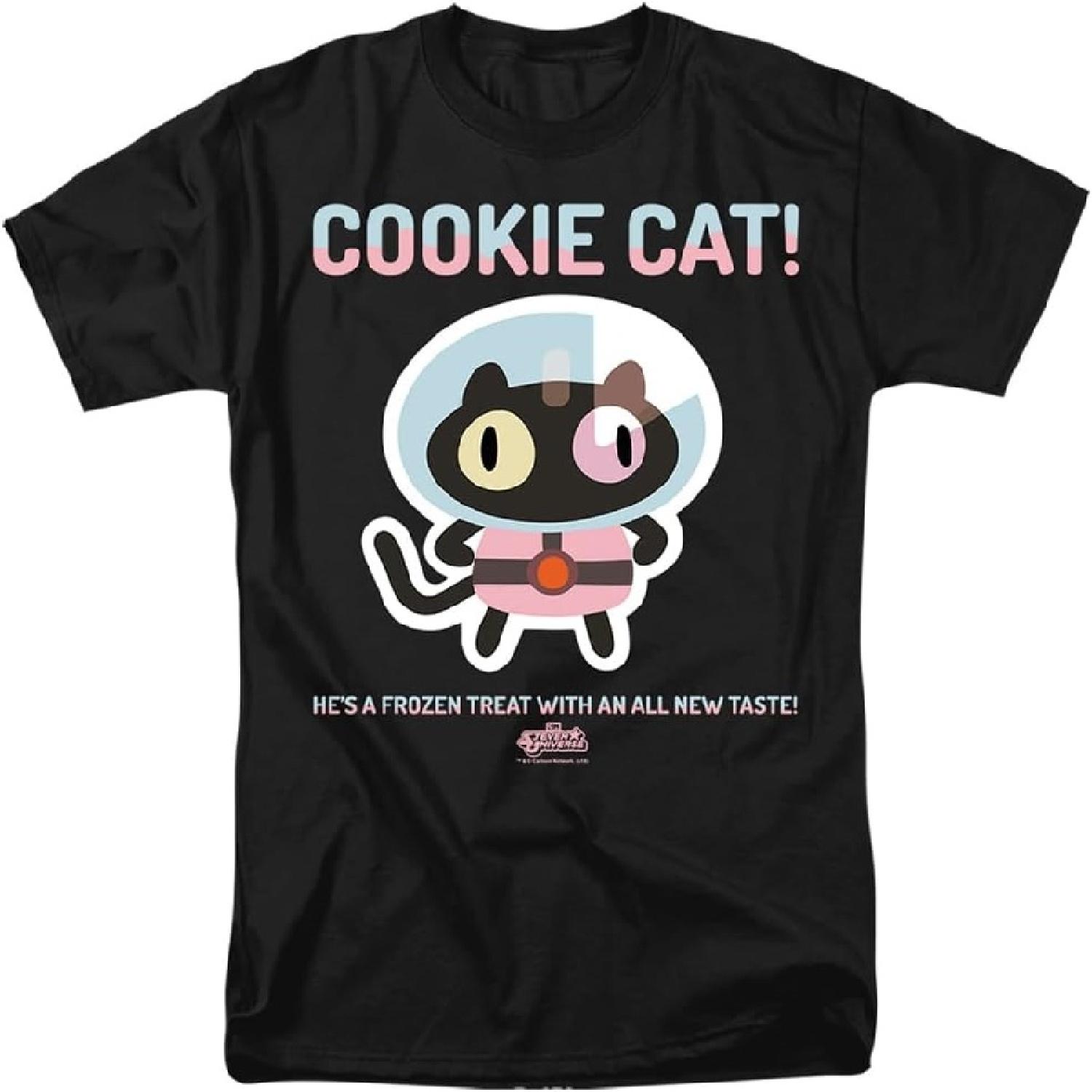 Steven Universe Cookie Cat Unisex Adult T Shirt XXXXXL разноцветный