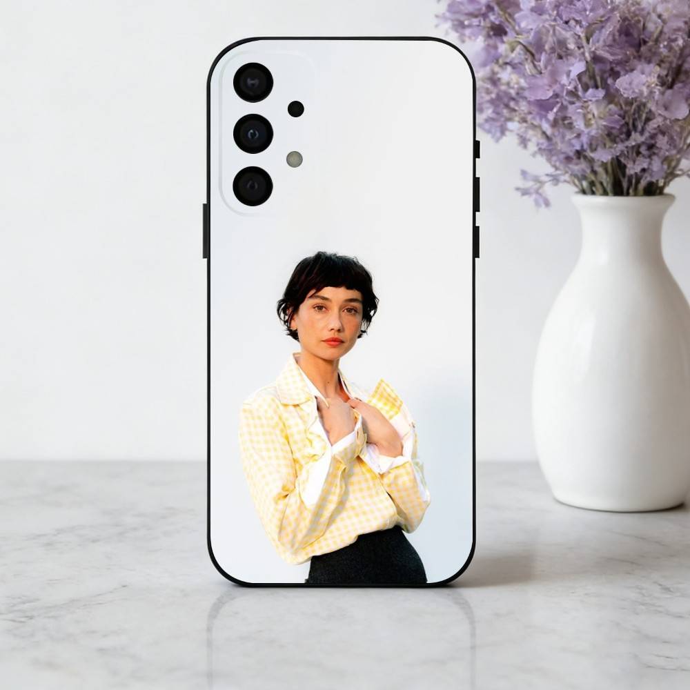 Edgy S-Sydney C-Chandler Schauspielerin Handyhülle Für Samsung Galaxy A73,A72,A71,A70,A53,A52,A51,Weiche Silikon Schwarze Hülle