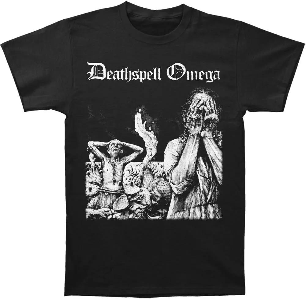 Unisex Short Sleeve Crew Neck Cotton T Shirt Deathspell Omega S