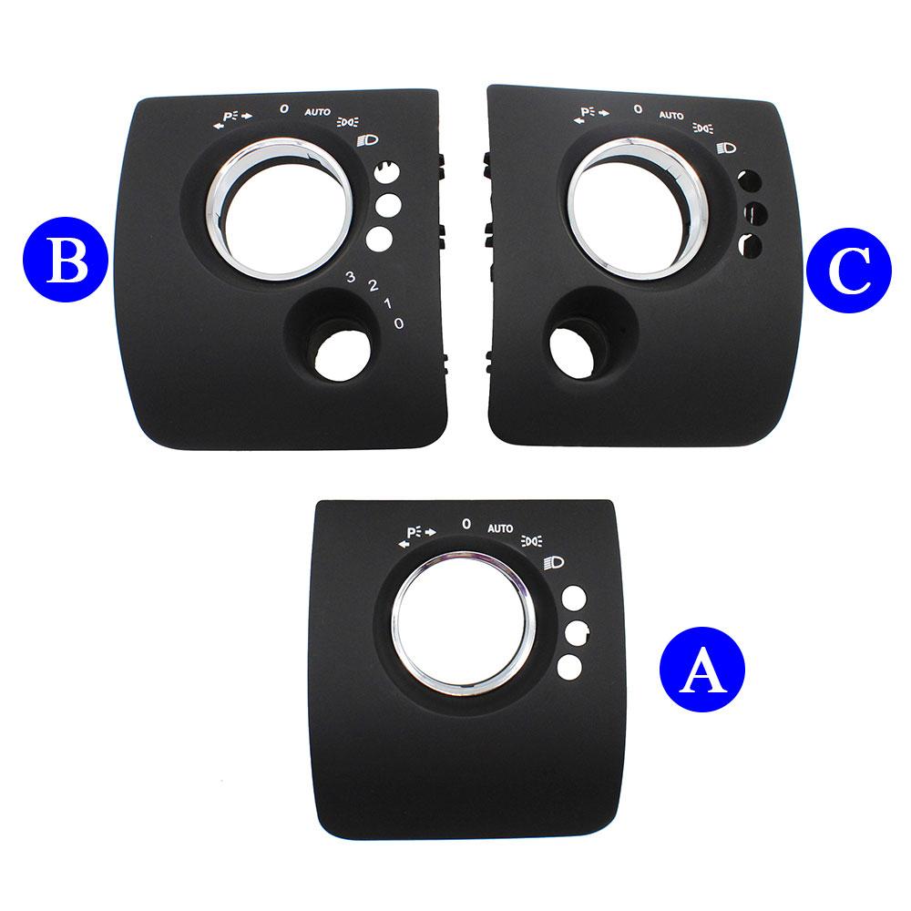 RHD Right Hand Driver Car Front Headlight Switch Cover Panel Replacement For Mercedes Benz W164 ML GL 300 350 450 500