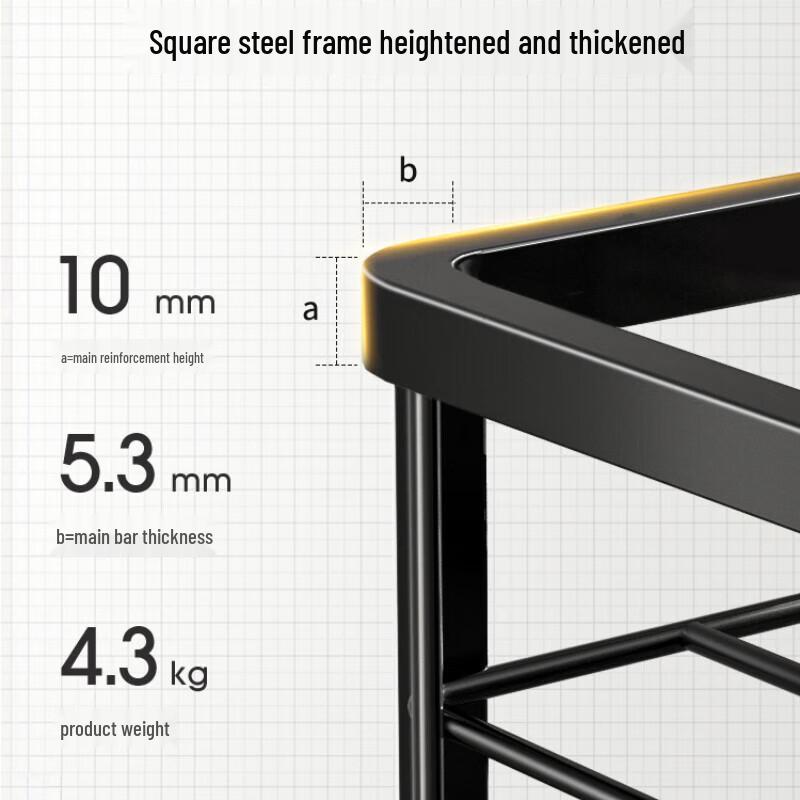 Beifu Kitchen Cabinet Pull-Out Organizer Basket