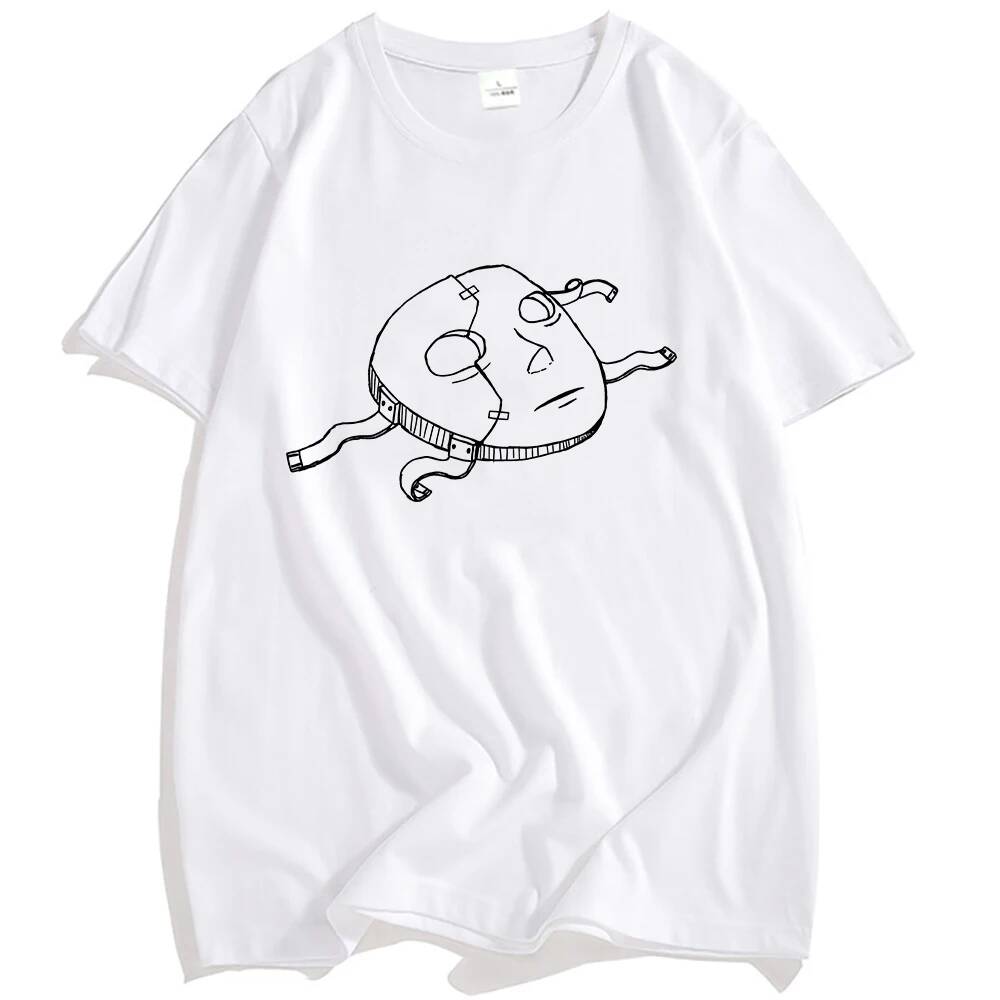 Unisex Clothing Hot Game Sally Face TShirt Unisex Streetwear Hip Hop Graphic Print Clothes Short Sleeve Cotton Loose Tshirts Male