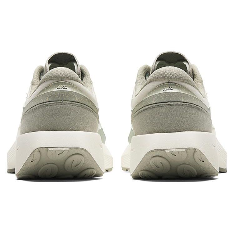 Anta Ice Sugar 4 Shock Absorbing Wear Resistant Low Top Casual Shoes Women Sneaker White Blue Gray 922428802-6