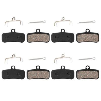 4Pair Low Noise Mountain Bikes Brake Pad SemiMetallic Bicycles Disc Brake Pads Cyclings Accessories Easy To Install