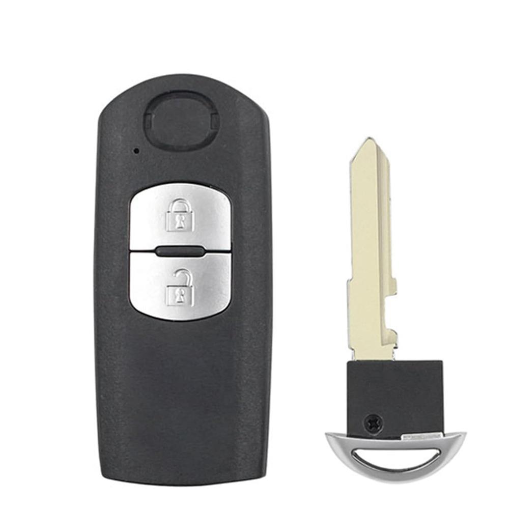 

Чехлы для автомобильных ключей Mazda CX-3 Axela CX-5 Atenza, чехол для смарт-ключа с 3 кнопками