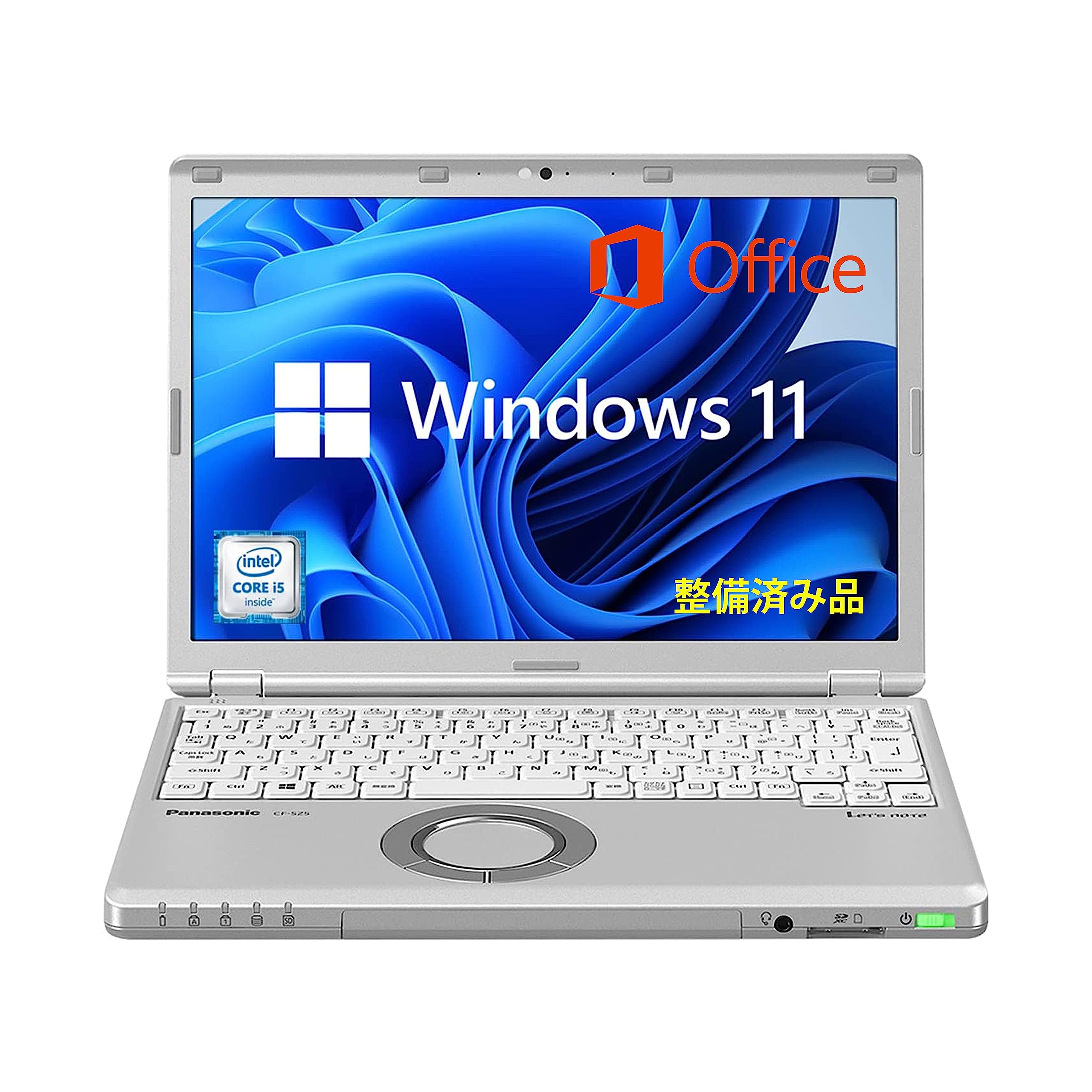 

Відновлений ноутбук Panasonic Note з Windows 11 Office 7-го покоління Core i5 8 ГБ 256 ГБ та бездротовий ультралегкий Let s CF-SZ6 Pro, 2019,