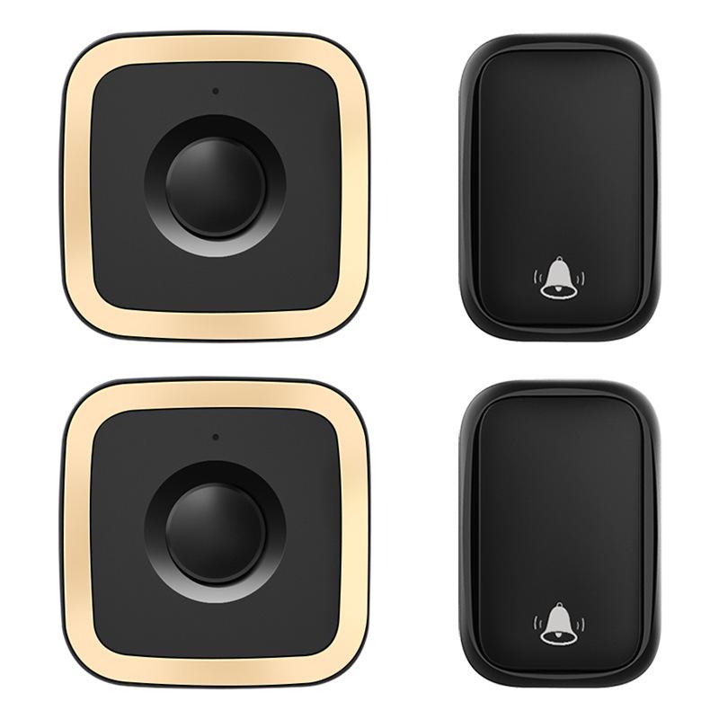 Battery-Free Wireless Home Doorbell with Remote Control, Long-Range Smart Two-Way Communication