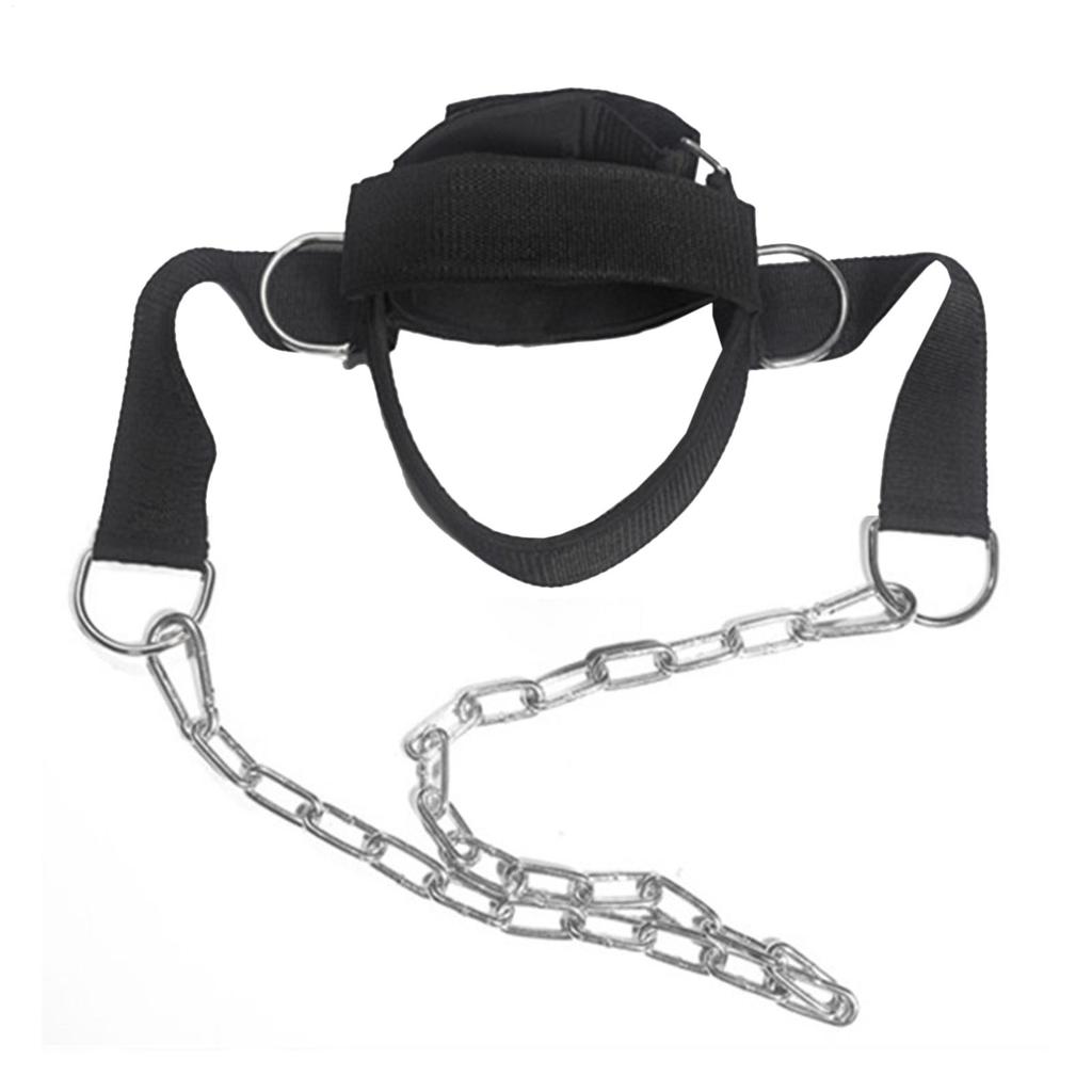Head Harness Sports Neck Training Exerciser Strap Muscle Builder Home Gym for Strength Fitness Weight Lifting Workout Boxing MMA