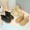 Children's Snow Boots 2025 Winter New Boys' Short Boots Piled and Thickened Girls' Cotton Boots Warm Baby Cotton Shoes