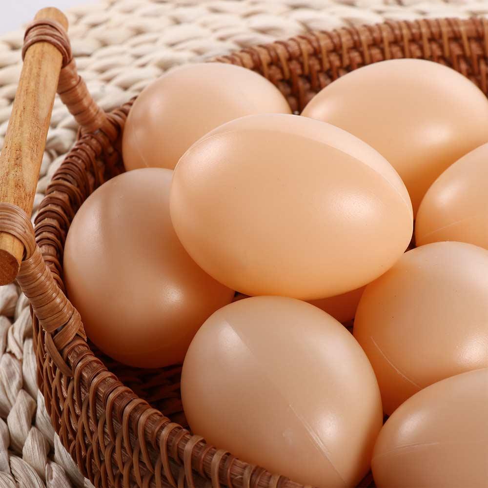 Supplies Breeding Simulation Hen Poultry Fake Eggs Easter  Egg Artificial Eggs Educational Toy