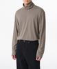Cr Turtleneck Long Sleeve T-Shirt [Taupe]