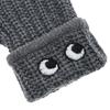 Anya Hindmarch Eyes Mittens In Soft Wool Charcoal [Used]