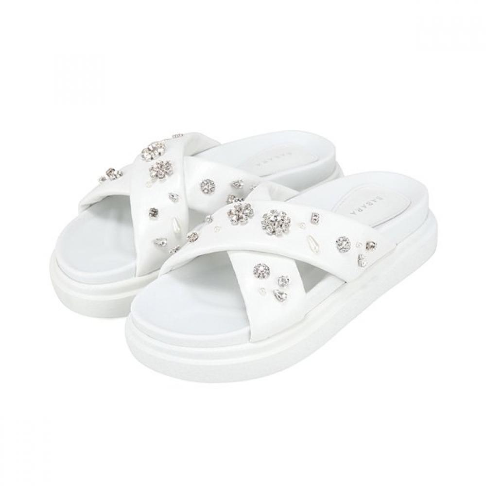 Barbara Casual Mold Mule 4.5cm 2 Colors Bbj303