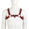 PU Leather Male Chest Harness Bondage Slave Fetish Restraints Straps Belts Sex Products Adult Toys Club Costumes Props For