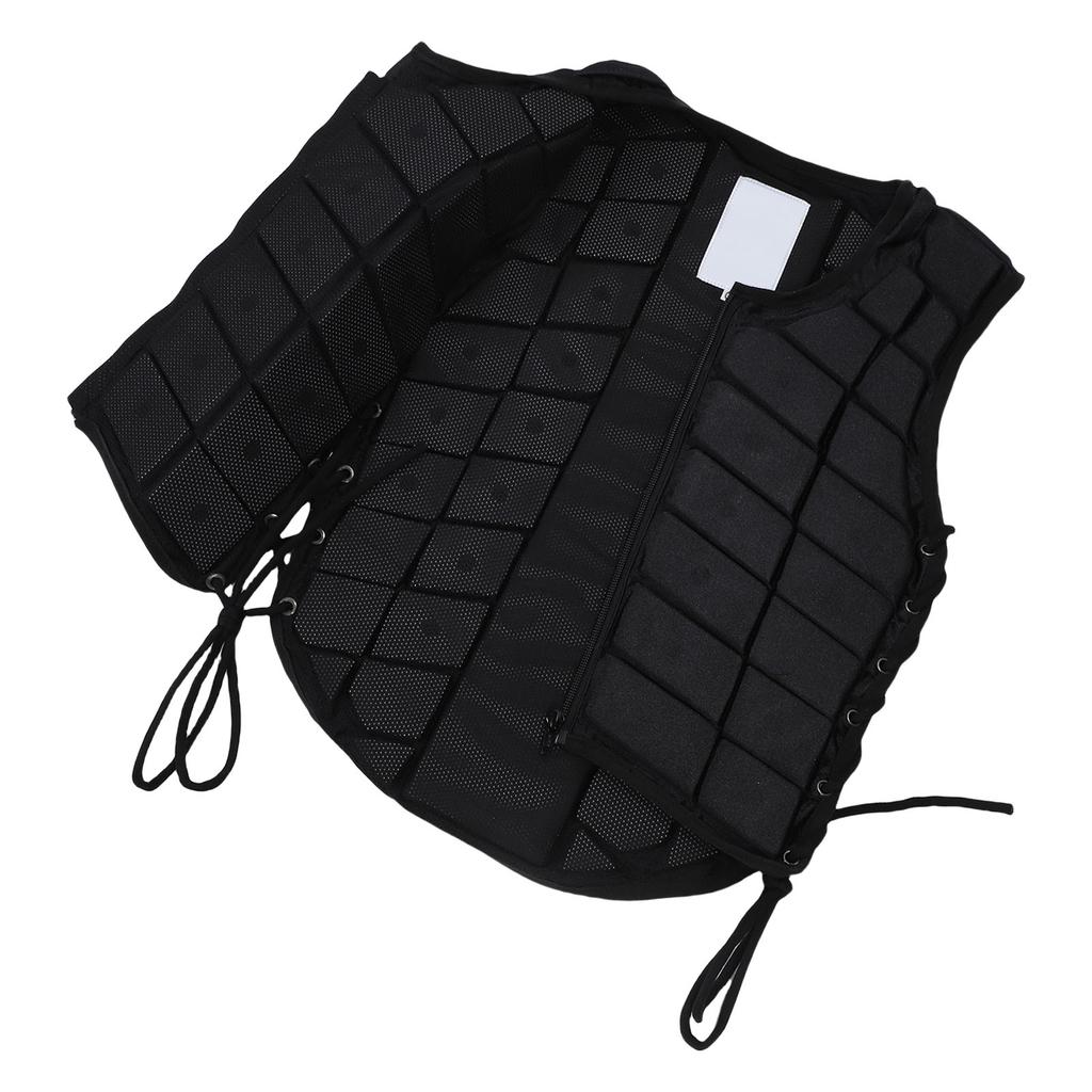 Equestrian Horse Vest Unisex Equestrian Protective Vest Comfortable Horse Riding Vest Zipper Closure for Boys Girls