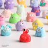 Plok Cute Mini Monster Blind Bag Resin Figurine Car Dashboard Desktop Ornament Trendy Surprise Gift For Toy Collectors And Kids