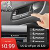 Car Sticker Car Door Handle Sticker Rearview Mirror Protective Decal Stickers For Peugeot 206 207 307 3008 2008 308 407 408 5008