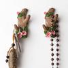 3pcs Creative Strong Sticky Wall Hook Holder Simulation Branch Multi-Functional Key Holder No-Drill Resin Adhesive Hooks Home