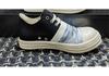 22 Scarpe Casual da Studente Basse in Tela Nere e Bianche con Lacci, Suola Spessa, per Coppia