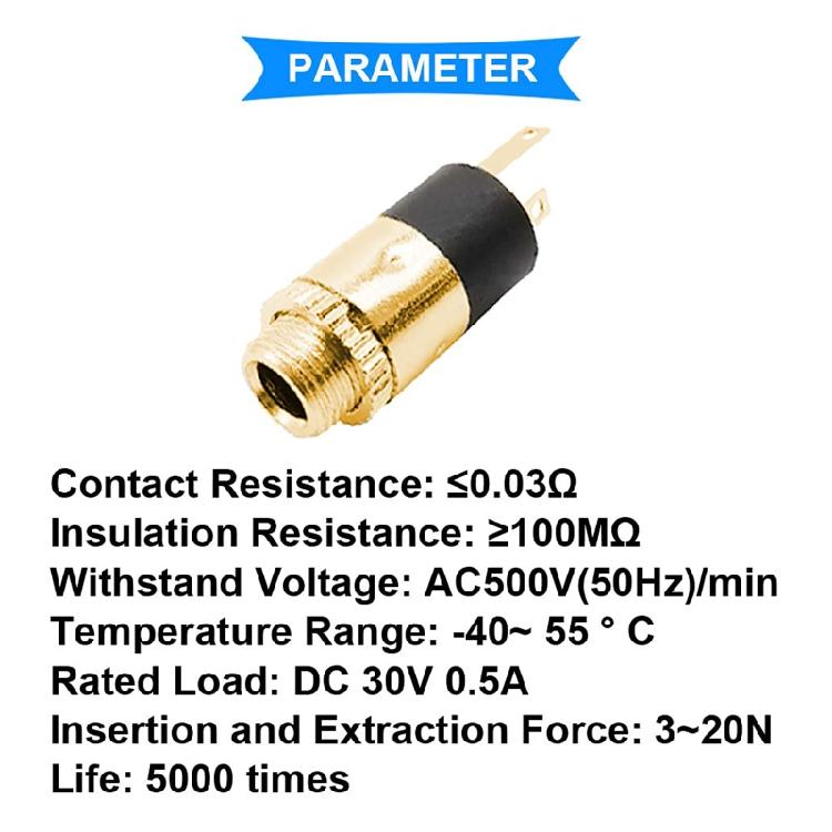 1/5/10pcs PJ392 Stereo Female Sockect Jack 3.5 Audio Connector 3.5mm Stereo for