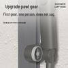 LANGZHIWEN Punch-Free Shower Head Holder with Lift Rod