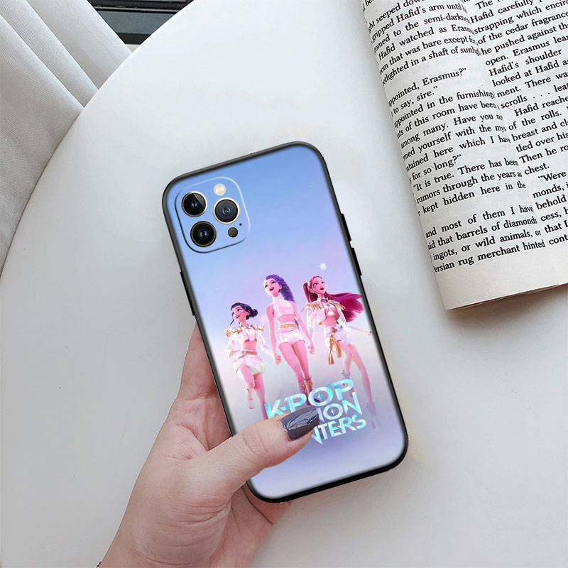 IR16 KPop Lovci démonů Pouzdro na telefon pro iPhone 7 8 11 12 13 14 15 16 16E XS Pro Max XR X SE