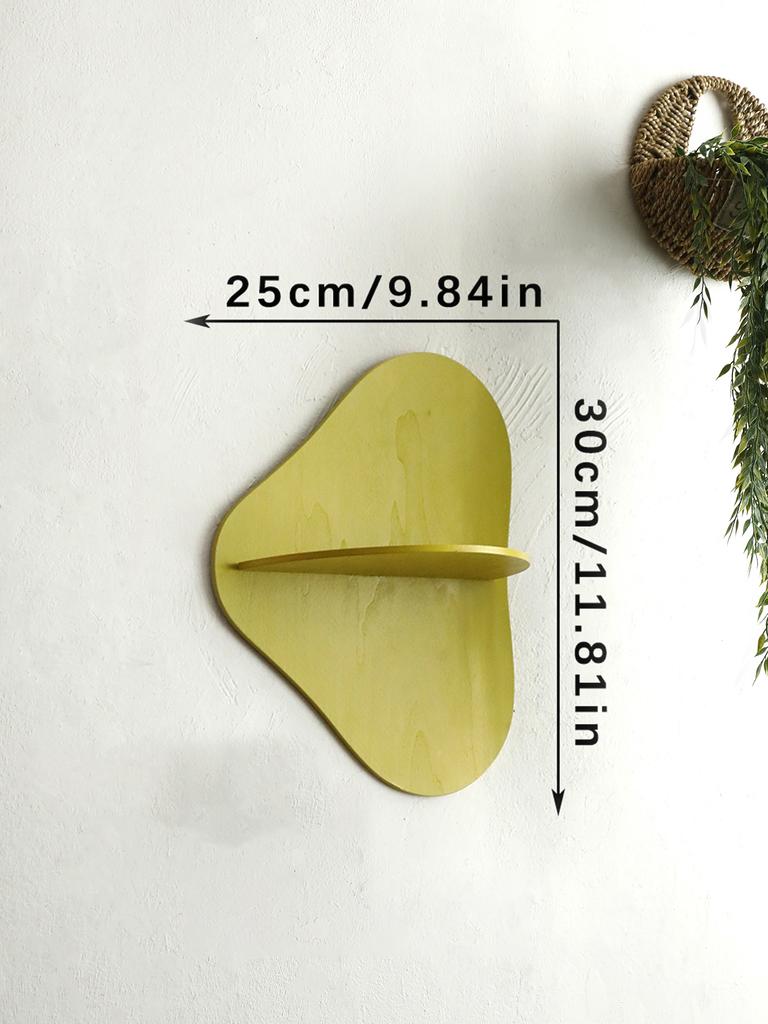 Colorful Floating Wall Shelf Display Wooden Plant Flower Pot Tray Storage Rack Art Home Decoration for Girl Room Wall Decor Gift