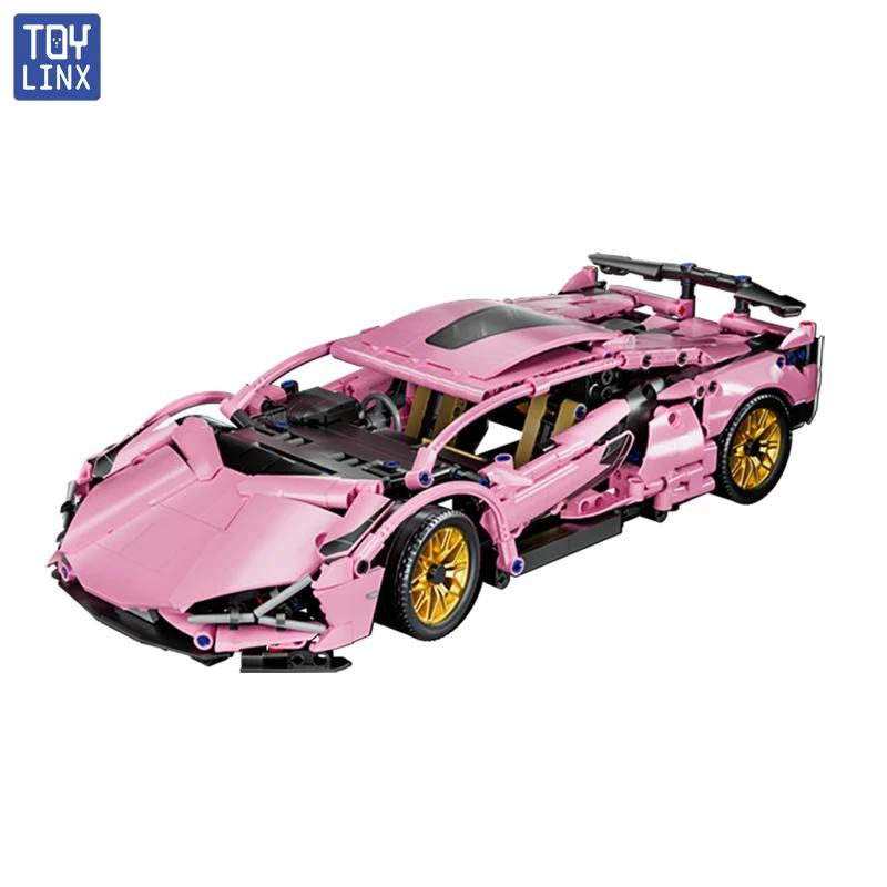

Non-Toxic Toylinx 1314Pcs Technical Building Blocks Car Racing Sport Speed Vehicle Model City Mechanical Super Bricks Puzzle Toys Gifts
