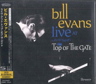 CD BILL EVANS  Live At Top Of The Gate Limited Ed UCCJ92601 RESONANCE 2025 Japan Obi Jazz