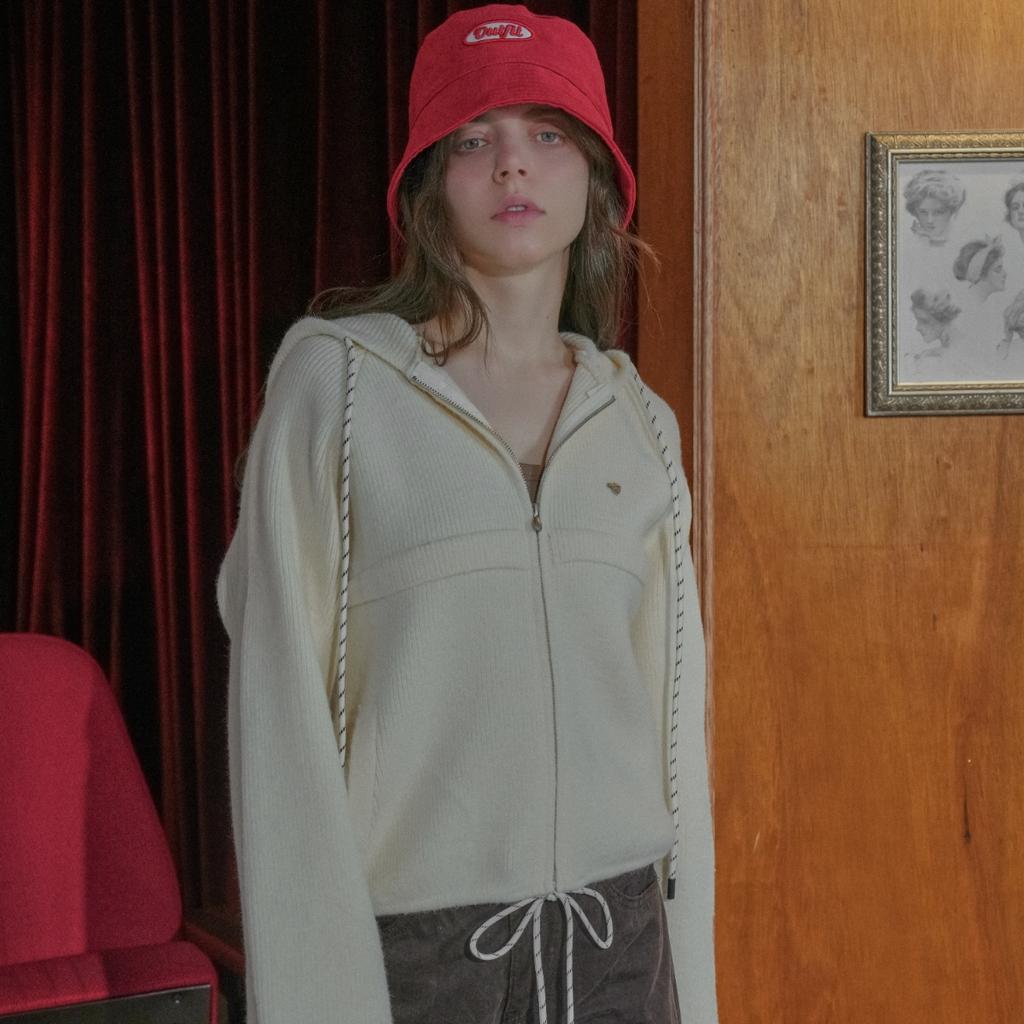 OWO Loop Knit Zip-Up