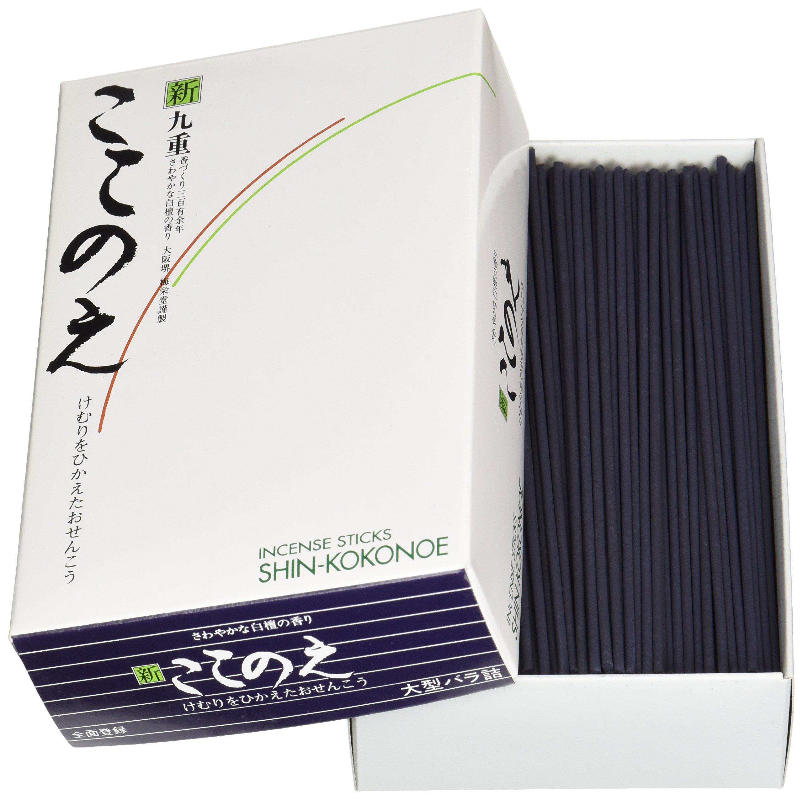 

Kobunki Baieido Incense Sticks, New Konoe, Short and Large, Packed Individually