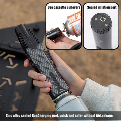 Camping Windproof GasTorch High Power Outdoor Portable Burners Charcoal Burning Tool Picnic BBQ