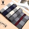 PLAYBOY Men's Autumn Winter Warm Wool Blend Scarf